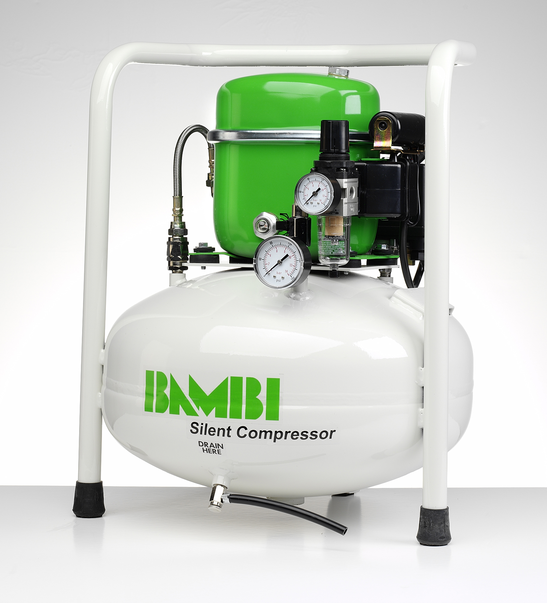 BAMBI 0.5HP 24LT OIL LUBRICATED COMPACT AIR COMPRESSOR Dublin